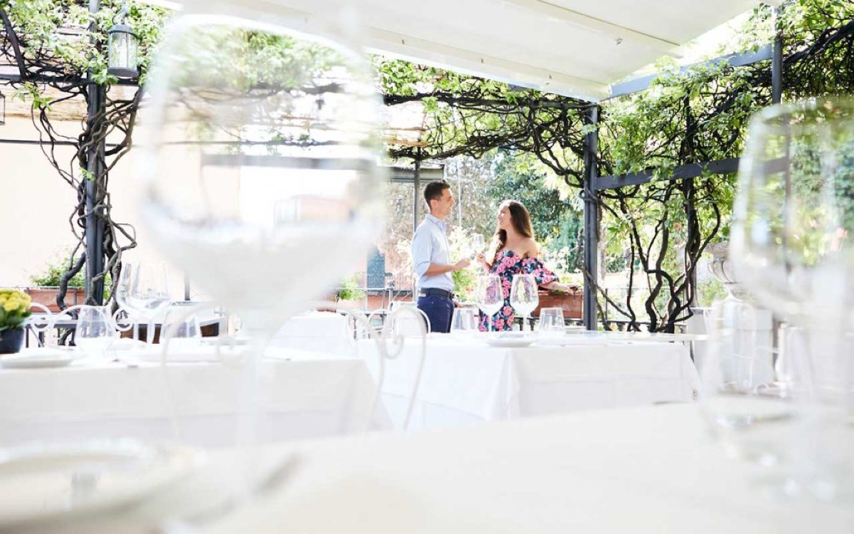 Bellagio terrace dining